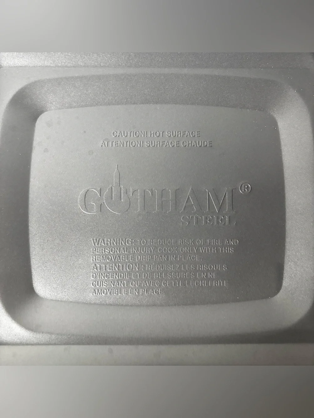 Gotham Steel Non Stick Titanium & Copper Electric Smoke-Less Grill 16”x14”